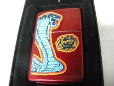 2005 Ford Cobra Zippo Lighter Super Snake Shelby Mustang GT500 Discontinued