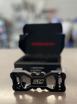 SM PROJECT Handlebar Mount Top Clamp TM Racing (BLACK)