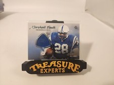 2021 Luminance #VM-MF Marshall Faulk Vintage Materials Relic Colts