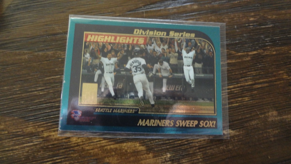 2001 TOPPS SEATTLE MARINERS SWEEP # 403 BASEBALL CARD | eBay