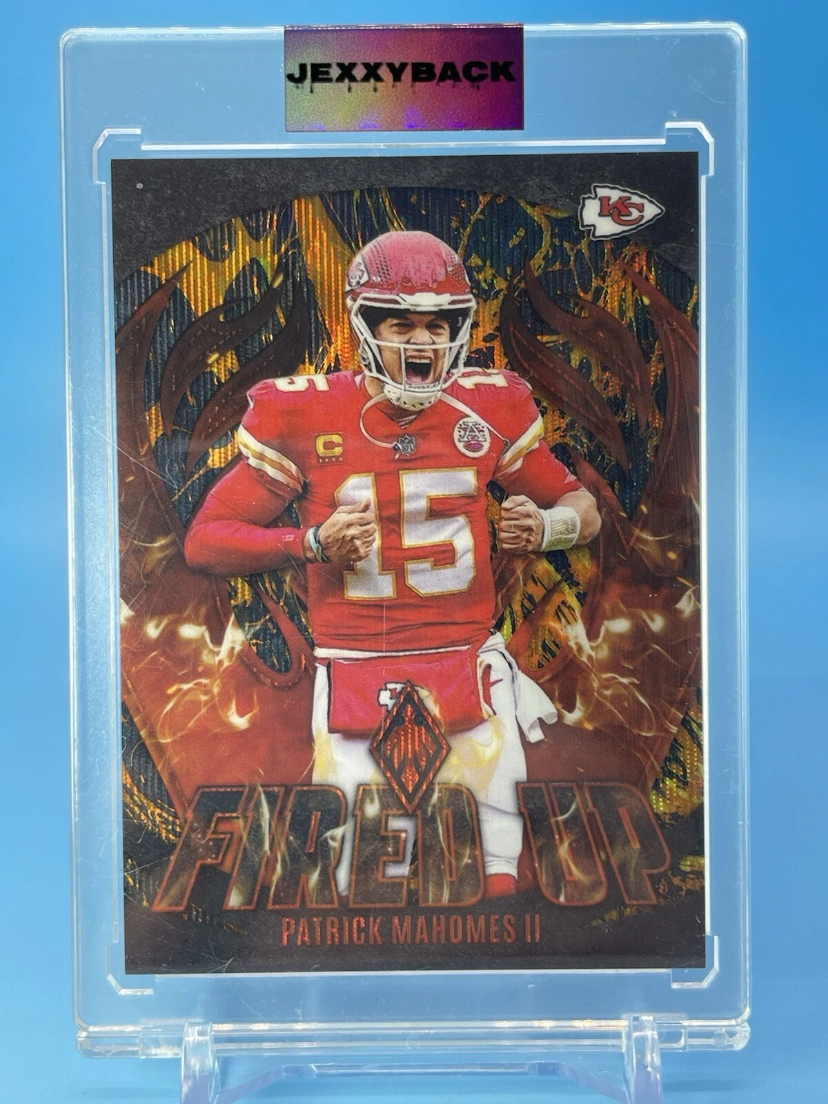 2023 Phoenix ~ PATRICK MAHOMES II ~ Fired Up Lava Prizm #’d /150 ~  KC Chiefs 🔥
