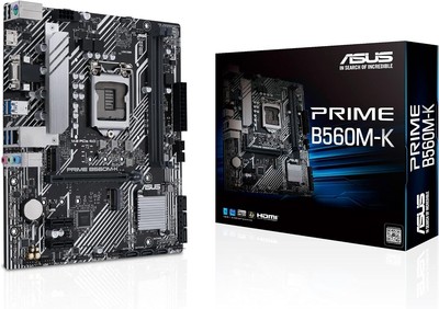 ASUS INTEL10/11th GenCPU LGA1200 B560 micro ATX motherboard PRIME B560M-K