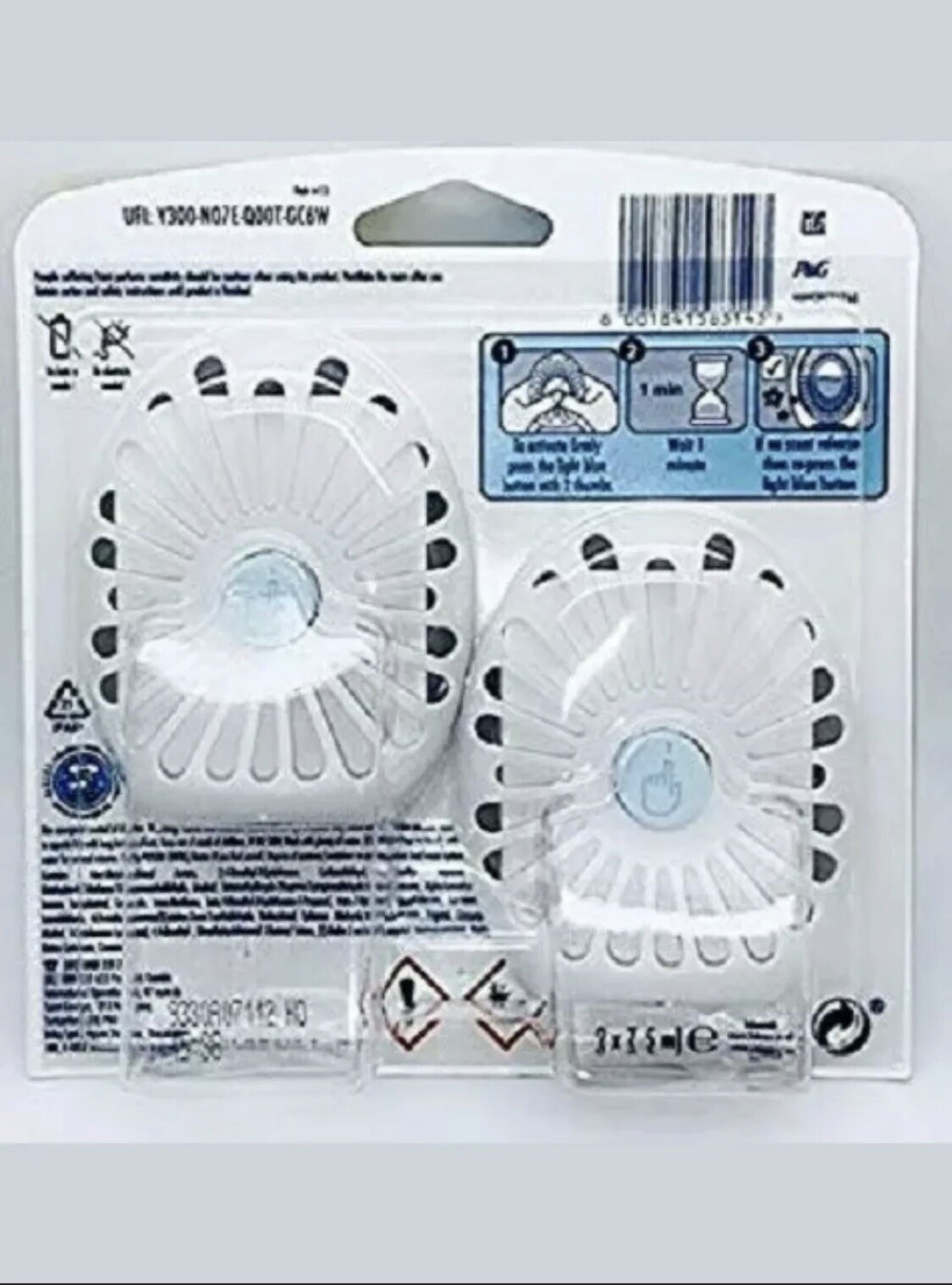 Twin Pack Febreze Cotton Fresh, Bathroom 2 in 1 Air Freshener, | eBay UK