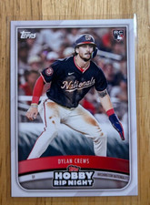 2025 Topps Hobby Rip Night Dylan Crews RC Card #7 - Washington