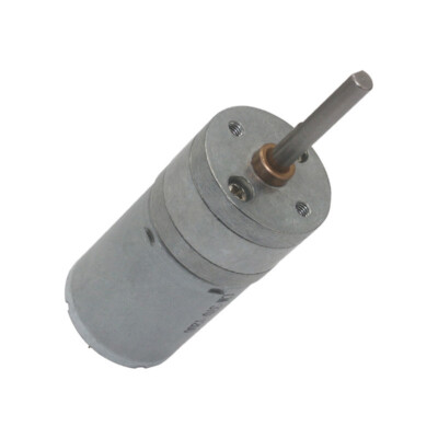 XYT 12V Mini DC Motor Gleichstrom Getriebemotor JGA25-370 Stirnradget, 11,50
