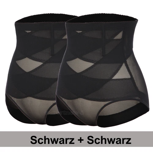 Slim Miederslip Shapewear Damen Bauch Weg Stark Formend Taillenformer Miederhose - Bild 20 von 24