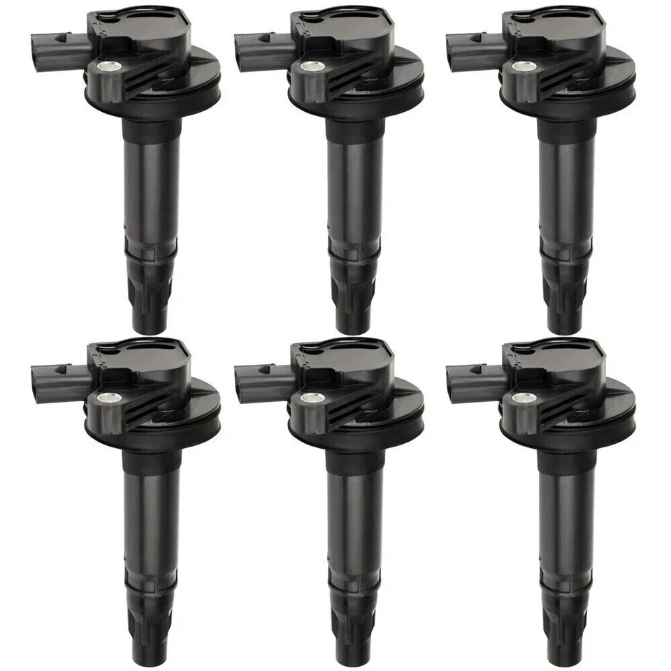 6 bujías NGK + paquetes de bobinas de encendido para Ford Edge Explorer Lincoln 3,5 L 3,7 L Foto 2 de 4