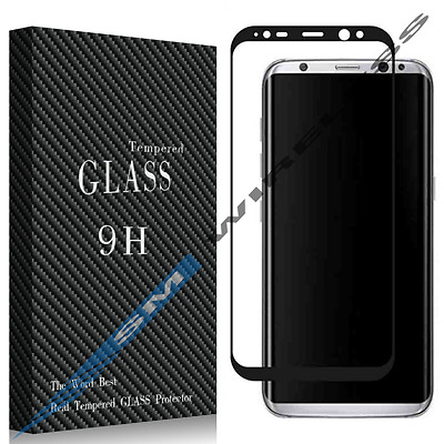 FULL PROTECTION Tempered Glass Screen Protector for Samsung Galaxy S8 / S8 Plus
