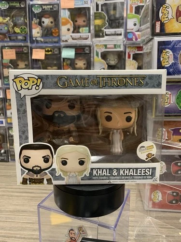 Game Of Thrones - GOT - Khal and Khaleesi 2 Pack ( Think Geek Exclusive) Funko