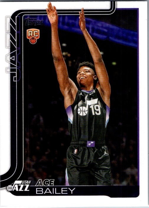 Ace Bailey 2025 Topps #205 Rookie