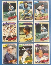 1980 Topps Baseball Lot ~ GEORGE BRETT/CARL YASTRZEMSKI/BRUCE SUTTER