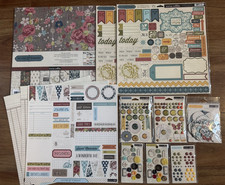 Teresa Collins, NOW THEN, Vintage 12x12" Paper Kit w/ Accessories