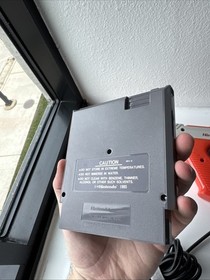 Super Mario Duck Hunt Authentic Nintendo NES Game & Zapper Light Gun Bundle