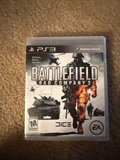 Battlefield: Bad Company 2 - (Sony PlayStation 3, 2010) Preowned Not Tested