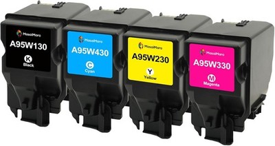 TNP49 TNP-49 4PK Toner Cartridge for Konica Minolta Bizhub C3351 C3851 C3851FS
