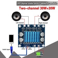 TPA3110 Dual Channel Digital Audio Module Board 30W for Home Audio Systems