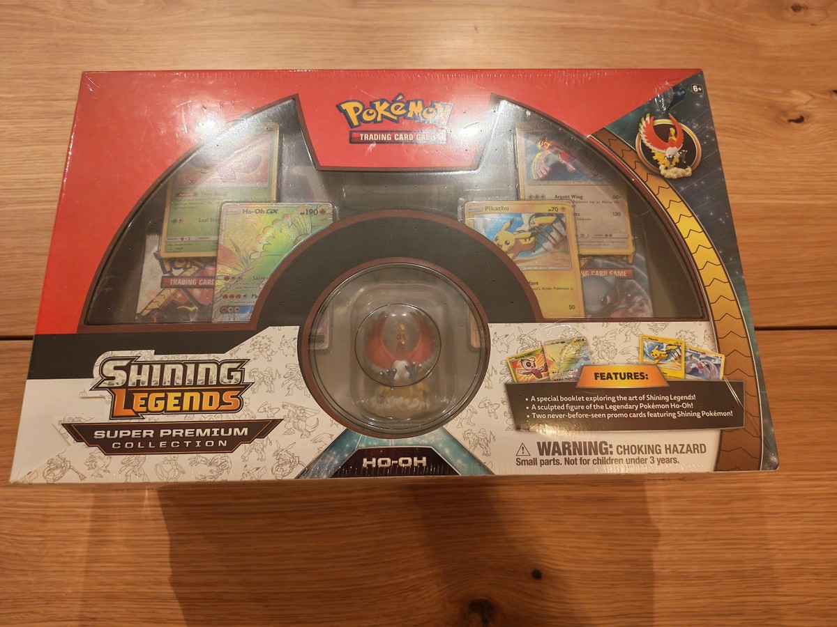 Pokemon TCG: Shining Legends Super Premium Ho-Oh Collection Box for sale  online
