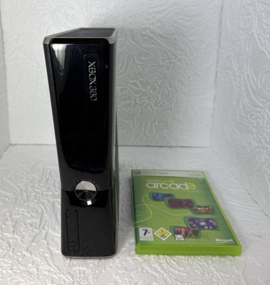 Microsoft Xbox 360 S/Slim Konsole Schwarz PAL Wi-Fi 1080p HDMI USB-A
