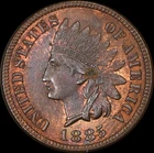 1885 Indian Head Cent - PCGS MS63BN