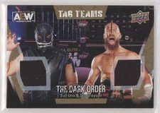 2021 AEW All Elite Wrestling Tag Teams Gold Memorabilia 64/99 Evil Uno Patch 0x1