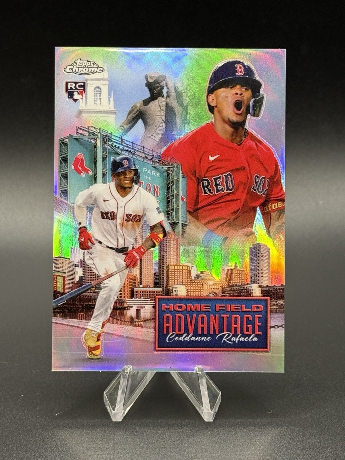 2024 Topps Chrome Update Home Field Advantage #HFAC-26 Ceddanne Rafaela RC