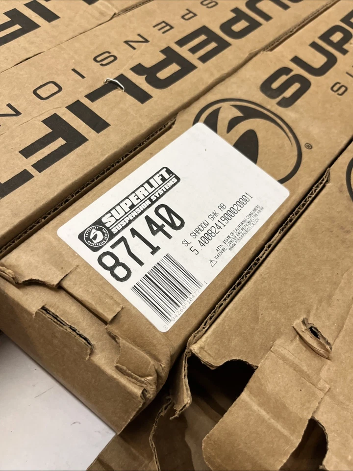 Amortecedores de sombra Superlift (conjunto de 4) 87270, 87140 - Imagem 3 de 4