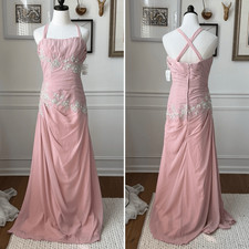 NWT Caterina Blush Pink Formal Gown 01203714 $448 8