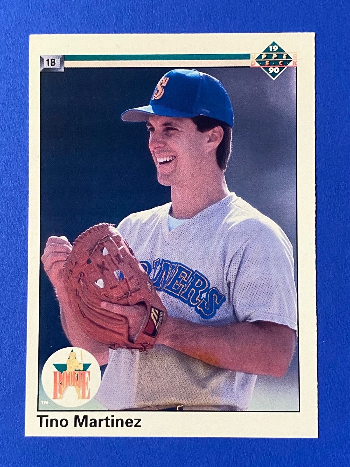 1990 UPPER DECK #37 TINO MARTINEZ SEATTLE MARINERS-- FREE DELIVERY