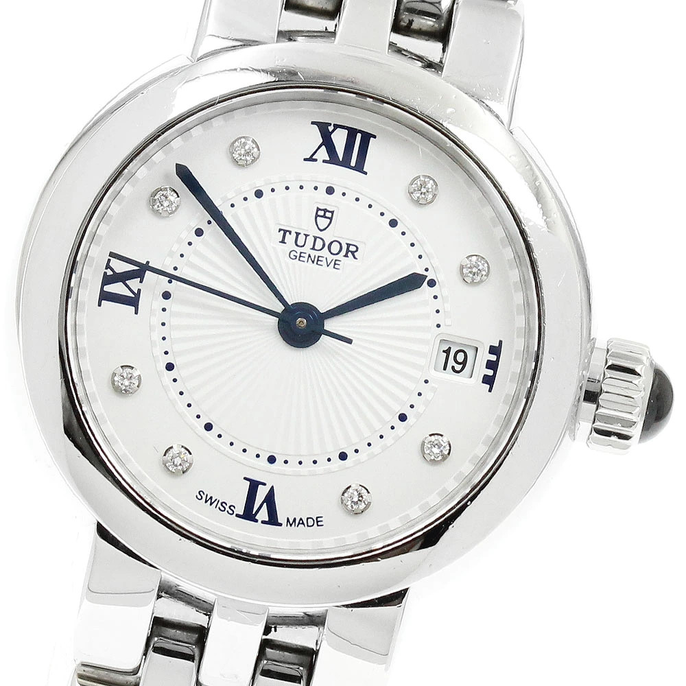 Tudor TUDOR 35200 Claire de Rose 4P Diamond Date Automatic Ladies With 955772 Us