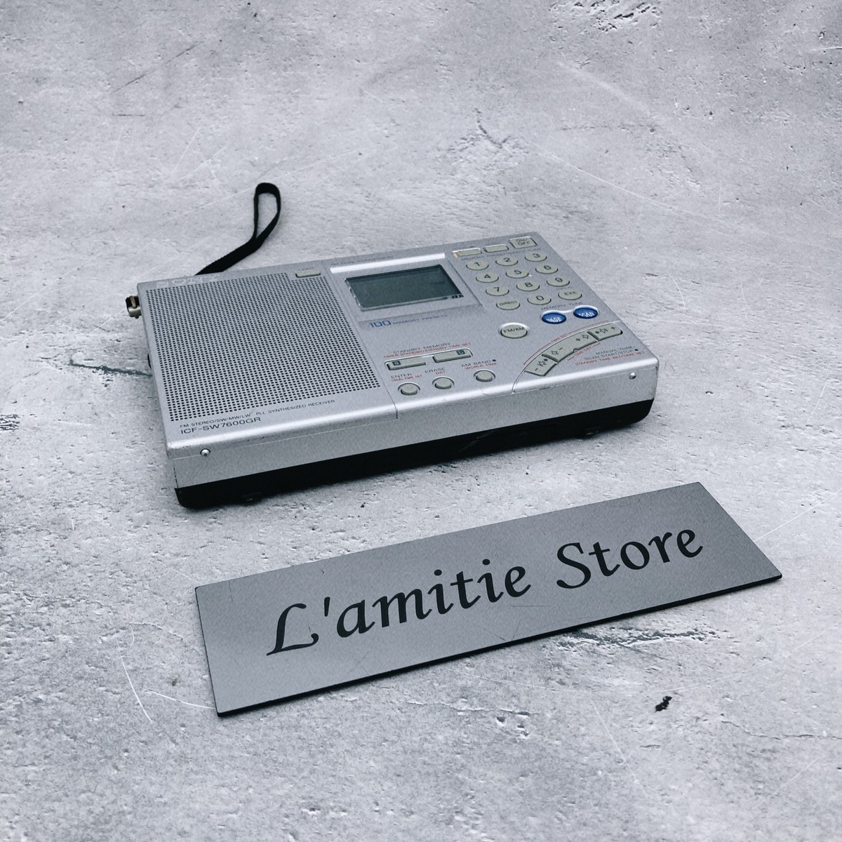 Sony ICF-SW7600GR World Band Receiver AM/FM/SW/SSB Radio ICF SW