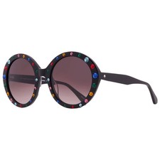 Kate Spade Brown Shaded Round Ladies Sunglasses ZYA/G/S/STRASS 0SZE/HA 55