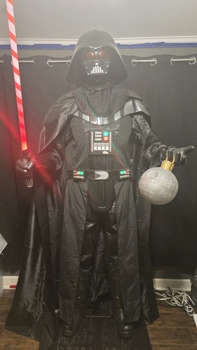 Disney Star Wars 7 Ft Animated LED Darth Vader Animatronic Home Depot