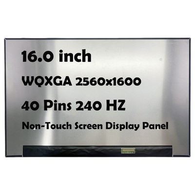 16'' LP160WQG SPD1 2560x1600 240HZ 40PINS LCD Non-Touch Screen Display Panel