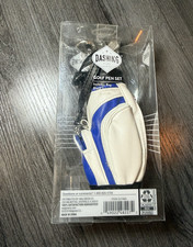 Dashing Golf Pen Set of 3 Black Ink Pens w/ Mini Golf Bag White/Blue/Black