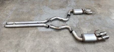 2018-2023 Ford Mustang GT 5.0L MBRP 3" Cat Back Street Profile Quad Tip