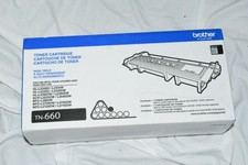 Brother TN-660 Black Toner Cartridge Genuine New Sealed