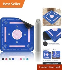 Luxurious 32.4 Inch Mahjong Mat - Water-Resistant  Noise-Reduction Feature