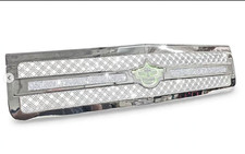 86-1990 Chevy Caprice Chrome Shawna P Crystal Mesh Grille Tiarra Light Grill