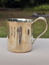 Tiffany And Co Elsa Peretti Sterling Silver Baby Cup