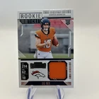 2024 Panini Contenders-Rookie Ticket Swatches Variation Bo Nix #RTS-BNX(MEM, RC)