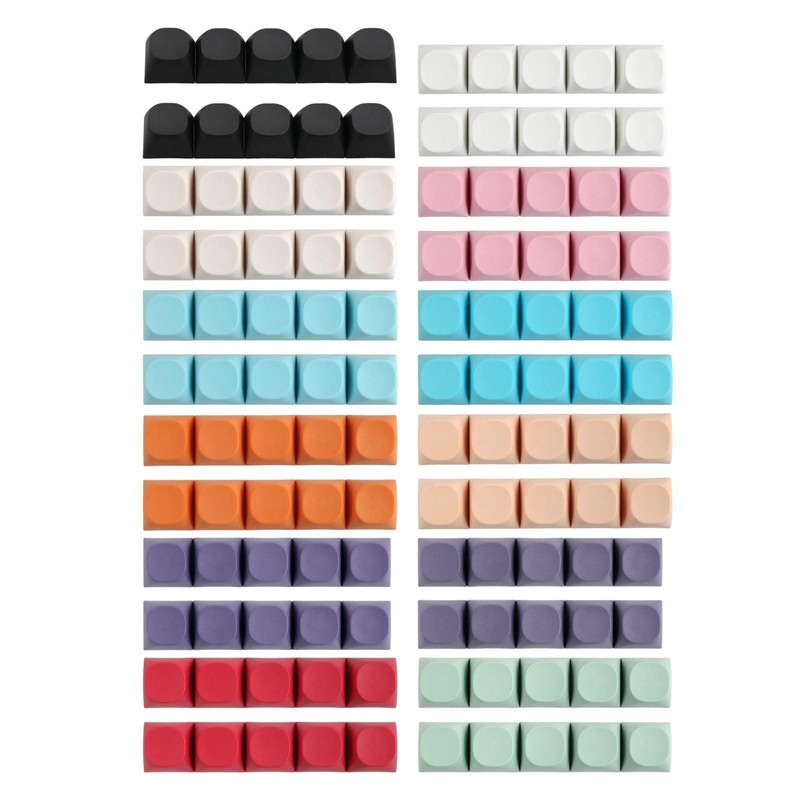 PBT Keycaps MA Profile Ball Shape Key Caps Keycap for MX Mechanical Keyboard