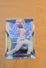 2019 Panini Prizm - Tier II Victor Robles #101 Neon Orange Donut Circ Prizm /150