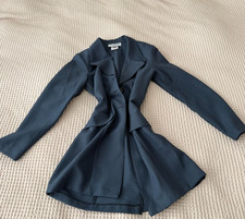 Vintage 1940s La Belle Fashions Inc. Checkered Blazer Size 7 Made in USA