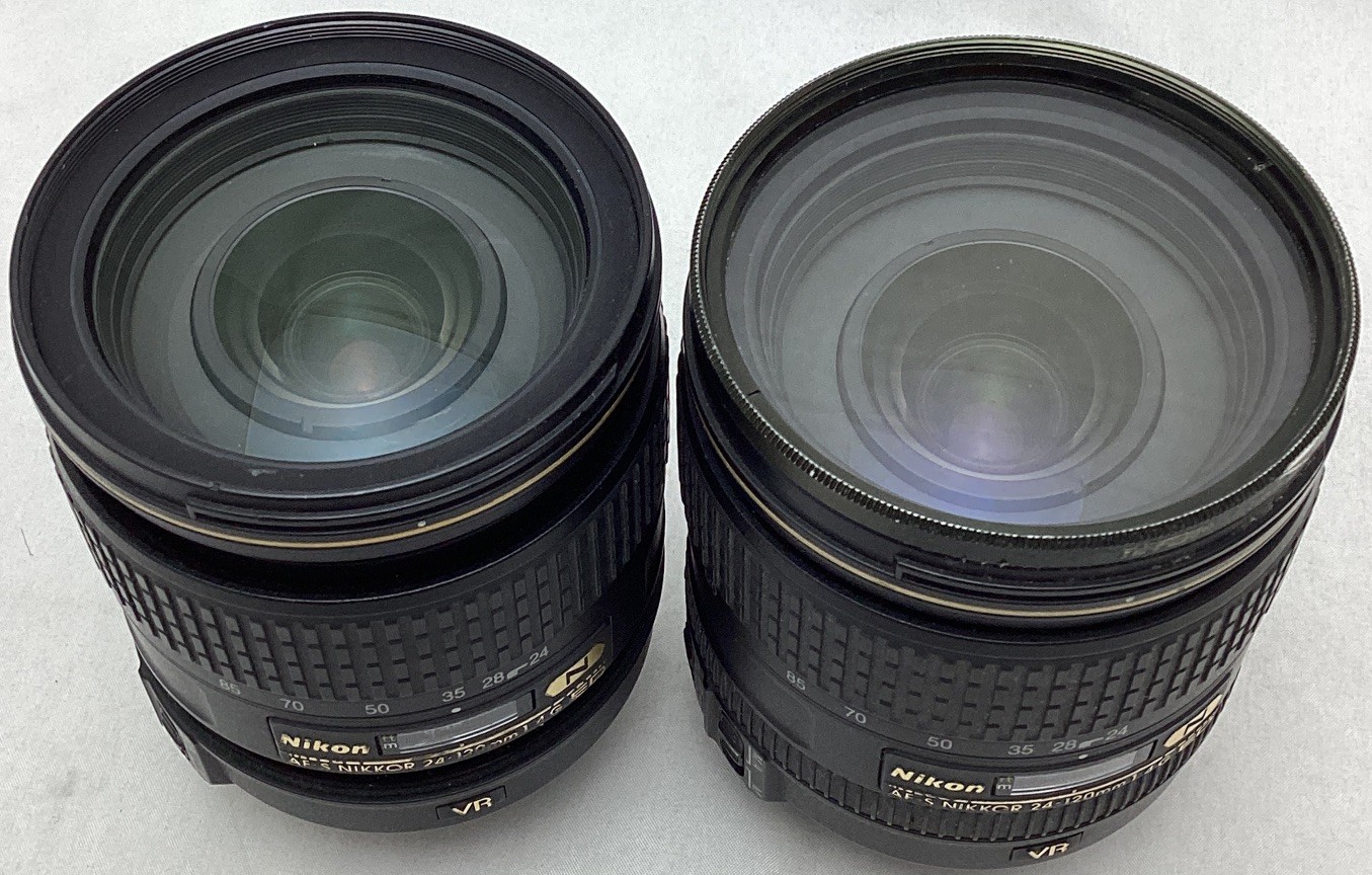 Nikon N AF-S Nikkor 24-120mm f/4 G ED VR Zoom Lens For Parts or Repair