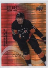 2022 Upper Deck Allure Color Flow Red Orange Spectrum 48/100 Isaac Ratcliffe 1s8