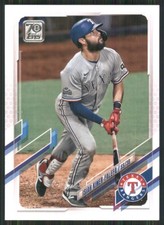 2021 Topps #397 Isiah Kiner-Falefa Texas Rangers 3487