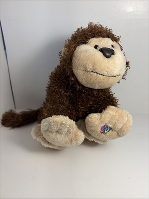 Ganz Webkinz Cheeky Monkey Brown 9'' Plush Stuffed Animal Toy Retired - No Code/