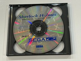 Sherlock Holmes: Consulting Detective Vol. II (Sega CD, 1993) CIB Complete EX/NM