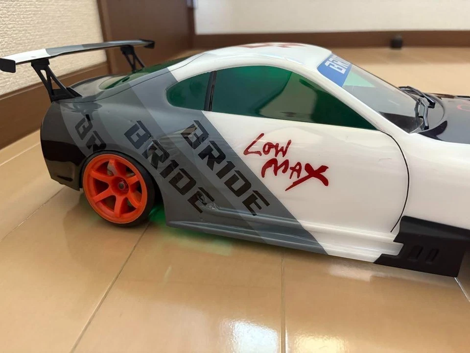 Yokomo 1/10 RC Car Painted Body Toyota RSR Supra JZA80 - Image 3 of 4