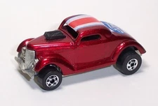 HOT WHEELS Mattel Vintage BW Blackwall NEET STREETER Red '36 FORD HOT ROD - MINT